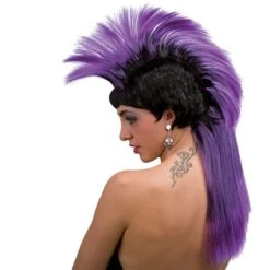 PARRUCCA PUNK VIOLA