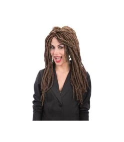 PARRUCCA RASTA MARRONE