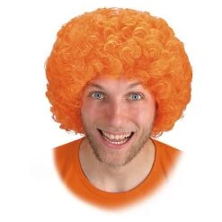 PARRUCCA RICCIOLINA ARANCIONE (GR. 90 CA.)