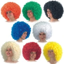 Parrucca Ricciolona Colori Assortiti (gr.150 Ca.)