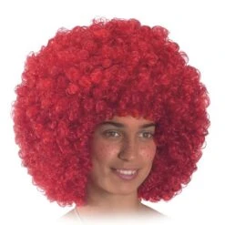 Parrucca Ricciolona Rossa (gr.150 Ca.)
