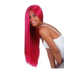 Parrucca Rossana (lunghissima Magenta) Cm. 75 Ca.