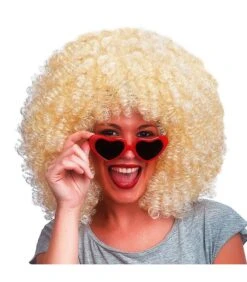 Parrucca Super Ricciolona Bionda (gr. 190 Ca.)