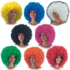 Parrucca Super Ricciolona Colori Assortiti (gr.190 Ca.)