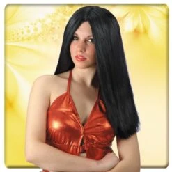 Parrucca Top Girl Nera