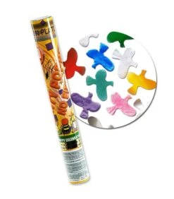 Party Popper Ad Aria Compressa Colombe Colorate H. Cm. 40 Ca.