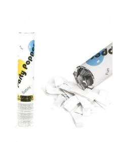 PARTY POPPER AD ARIA COMPRESSA H.CM.30 BIANCO