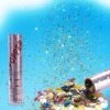Party Popper Ad Aria Compressa Metallizzato H. Cm. 20 Ca. -Pelatelli party popper ad aria compressa metallizzato h cm 20 ca