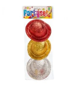 Party Set (3 Cappellini Glitter) Col.ass.