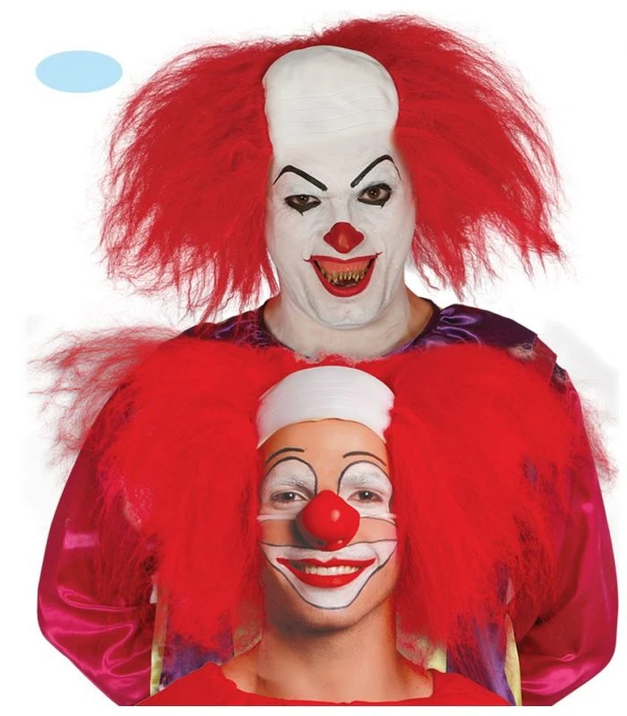 PELATA CLOWN CON CAPELLI 3 PELATA CLOWN CON CAPELLI