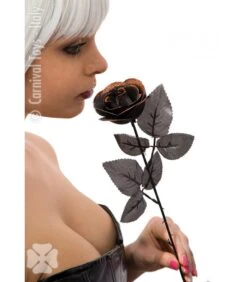 ROSA NERA CON GLITTER