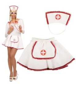 Set Infermiera (gonna L. Cm. 25 Ca. E Crestina)