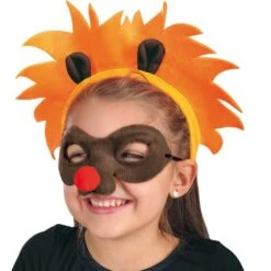 SET LEONE (CERCHIETTO E MASCHERA)