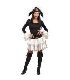 Set Piratessa (gonna L. Cm. 30 Ca. E Polsini)