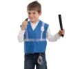 Set Poliziotto (gilet, Manette, Manganello, Fischietto, Distintivo) Con Cav. -Pelatelli set poliziotto gilet manette manganello fischietto distintivo con cav