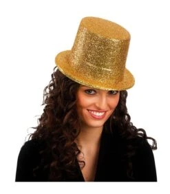 Tuba Glitter Oro In Plastica H. Cm. 13 Ca.