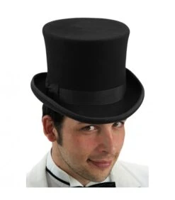 TUBA IN FELTRO DI LANA FODERATO IN RASO H.CM.17 CA.