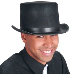 TUBA NERA IN FELTRO H.CM.14 CA.